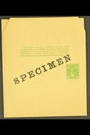 POSTAL STATIONERY  1899 ½a Yellow-green On Buff Wrapper, H&G 5, Fine Unused With "SPECIMEN" Overprint. For More Images,  - Zanzibar (...-1963)