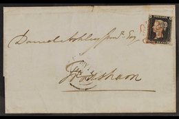 1840 - MONDAY 11TH MAY. (THE FIRST MONDAY POSTING)  E/L Addressed To Frodsham From Kingsley (Cheshire) Bearing A Four Ma - Sonstige & Ohne Zuordnung