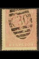 CHILE  1865-81 5s Rose (plate 2) With A Fine Strike Of The Valparaiso "C30" Barred Oval, SG Z88. Fine Used, Centered To  - Altri & Non Classificati