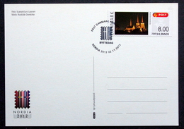 Denmark 2012  ATM/Frama Labels  MiNr.68  FDC  CARDS  ( Lot  6538) - Automatenmarken [ATM]