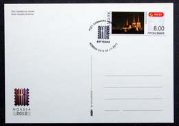 Denmark 2012  ATM/Frama Labels  MiNr.68  FDC  CARDS  ( Lot  6538) - Viñetas De Franqueo [ATM]