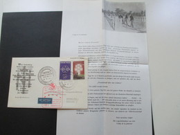 Frankreich 1960 Sonderbeleg Brücke Der Freundschaft Paris - HH Camp De La Jeunesse Abbeville. Sonderstempel - Cartas & Documentos