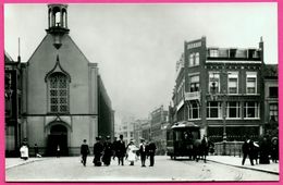 Zo Was Dordrecht - Visbrug Omstreeks 1908  - Tramway Tiré Par Un Cheval - Animée - Edit KOOS VERSTEEG - Dordrecht