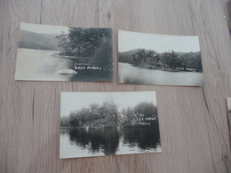 3 Cartes Photos Lake Popolo Lac Popolo - Zu Identifizieren