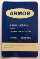 ARMOR SUPPORT RIGIDE METAL POUR COPIES MANUSCRITES PAPIER CARBONE - Blechschilder (ab 1960)