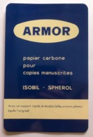 ARMOR SUPPORT RIGIDE METAL POUR COPIES MANUSCRITES PAPIER CARBONE - Plaques En Tôle (après 1960)
