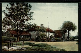 Ref 1305 - Early Postcard - Village Pump & Forge - Where? Thought To Be Hertfordshire - Hertfordshire
