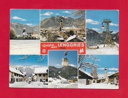 CARTOLINA VG GERMANIA - Gruss Aus Saluti Da LENGGRIES - Vedutine Multivue - 10 X 15 - ANN. 1978 - Lenggries