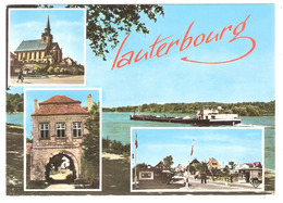 Lauterbourg (67 - Bas Rhin) Multi Vues Dont Péniche - Lauterbourg