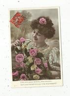 Cp, Fleurs,  Elles Sont Aussi Sévéres ,elles Blessent ,gare Aux Maladroits....voyagée 1907 - Fleurs