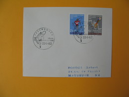 Luxembourg  1962  Enveloppe  Pour La France   Championnats Du Monde Cyclo-cross    à Voir - Maschinenstempel (EMA)