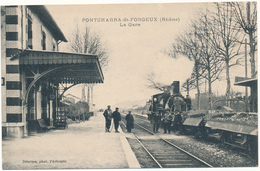 PONTCHARRA ST FORGEUX - La Gare - Pontcharra-sur-Turdine