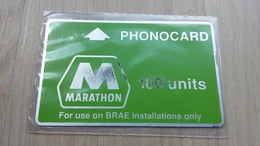 Telefonkarte Aus Großbritannien - Phonocard Der Firma Marathon - [ 8] Ediciones De Empresas