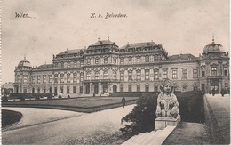 AK Wien K U K Belvedere Kaiser Schloß Museum Prinz Eugen Straße 27 Wieden Österreich Ungarn Austria Autriche - Belvédère