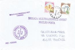 Italy 2000 Pec ITALFOR KOSOVO Field Post Feldpost Peacekeeping Military Cover - Militaria