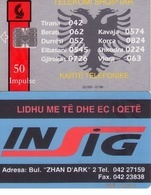 ALBANIA. ALB-04. INSIG. 07-1996. 20000ex. (058) - Albanie