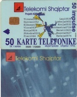 ALBANIA. ALB-12. Fibre Optics "V06/97". 06-1997. (061) - Albania