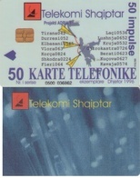 ALBANIA. ALB-11. Fibre Optics "V12/96". 12-1996. (062) - Albania