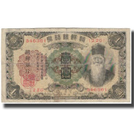 Billet, Korea, 1 Yen, KM:29a, TB - Korea, Zuid