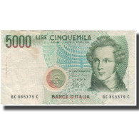 Billet, Italie, 5000 Lire, KM:111b, TB - 5.000 Lire