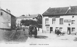 ¤¤  -   XERTIGNY   -  Rue De La Gare  -  Bureau Des Omnibus  -  Cordonnier " DUG "    -  ¤¤ - Xertigny