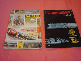 Catalogue : Faller 1967 Et Fleischmann 1967 . - Circuitos Automóviles