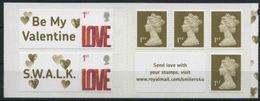 2007 Gran Bretagna, Libretto LOVE, Serie Completa Nuova (**) - Unused Stamps