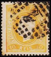 1867. Luis I. 10 REIS. (Michel 26) - JF304224 - Gebruikt