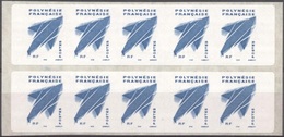 Polynesia 2012, Def. Issue, Blue, Adeshive Roll - Unused Stamps