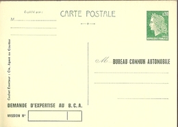 France ** & Postal Stationary, Postal,Bureau Commun Automobile Sur Demande (4666) - Overprinter Postcards (before 1995)