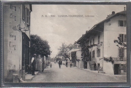 Carte Postale 74. Lugrin-Tourronde  Boulangerie  épicerie   Très Beau Plan - Lugrin