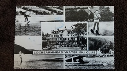 CPSM SKI NAUTIQUE WATER SKI CLUB LOCHEARNHEAD VALENTINE S REAL PHOTO - Ski Náutico