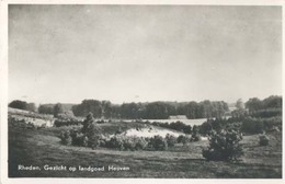 Rheden, Gezicht Op Landgoed Heuven  (type Fotokaart) - Rheden