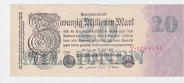 Billet De 20 Million Mark Du 25-7-1923 Uniface   Pick 97a - Sonstige & Ohne Zuordnung