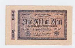 Billet De 1 Million Mark Du 25-7-1923 Uniface   Pick 93 - Autres & Non Classés