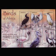 BURUNDI 2004 - Scott# 768 S/S Birds MNH - Unused Stamps