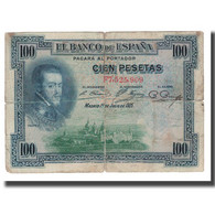 Billet, Espagne, 100 Pesetas, 1925, 1925-07-01, KM:69c, B - 100 Peseten