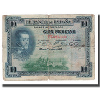 Billet, Espagne, 100 Pesetas, 1925, 1925-07-01, KM:69c, B - 100 Pesetas