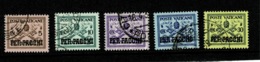 Ref 1308 - Italy Vatican - 1931 Parcel Post Overprints - 5 Used Stamps Cat £28+ - Oblitérés