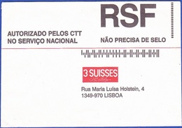 Cover - RSF, Não  Precisa De Selo - Storia Postale