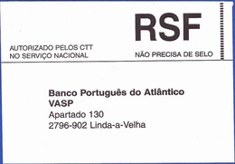 CTT Serviço Nacional - RSF . NÃO PRECISA DE SELO - Lettres & Documents