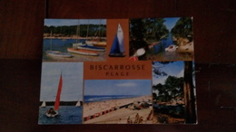 Delcampe - 40 - Biscarrosse Plage - Multivues - Biscarrosse