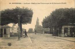 YVELINES  BOUGIVAL Le Pont  Station Des Tramways - Bougival