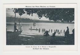 OR443 - Missions Des Pères Maristes En Océanie - Arrivée Du Bateau De La Mission à Bougainville - Archipel Des SALOMON - Salomon