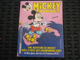 Mickey Poche Mensuel N°145/ Éditions Edi-Monde, Avril 1986 - Originele Uitgave - Frans