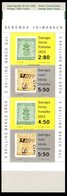 SWEDEN 1992 First Swedish Stamp Booklet MNH / **,  Michel MH170 - 1981-..