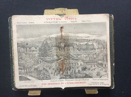 CALENDRIER 1903 VITTEL  Eaux Minérales De Vittel - Kleinformat : 1901-20