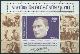 Turquie - 1988 - Yt BF 29 - Cinquantenaire De La Mort D'Atatürk - ** - Nuovi