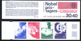 SWEDEN 1990 Nobel Prize Winners Booklet MNH / **,  Michel MH155 - 1981-..