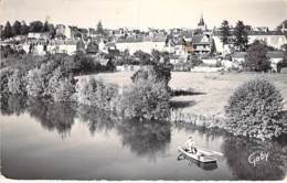 72 - FRESNAY SUR SARTHE : Vue D'ensemble Et La Sarthe - CPSM Dentelée Noir Et Blanc Format CPA 1961 - Sarthe - Other & Unclassified